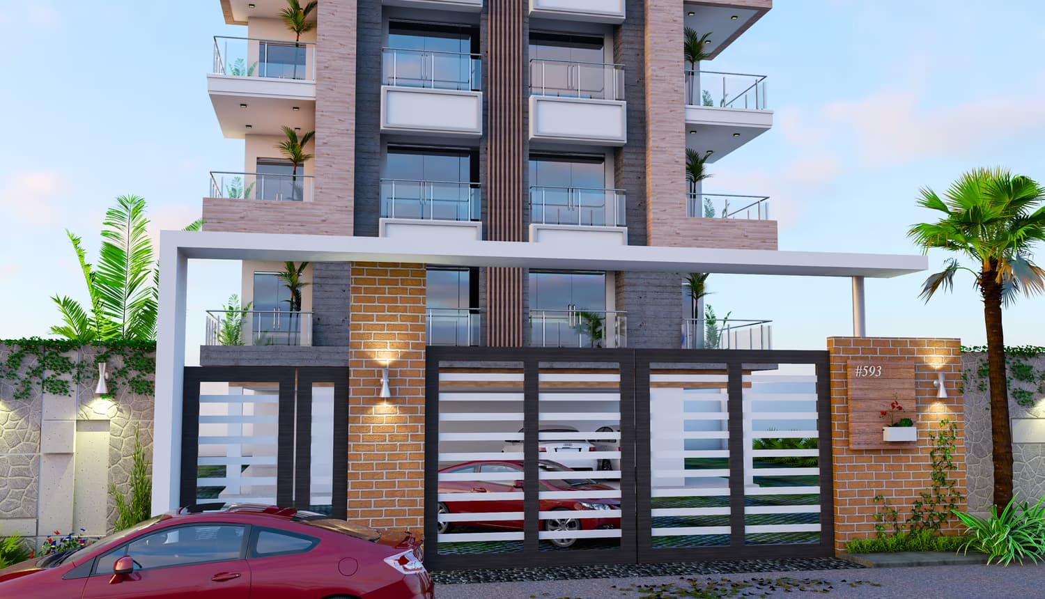 Luxury Apartment — Facade Design