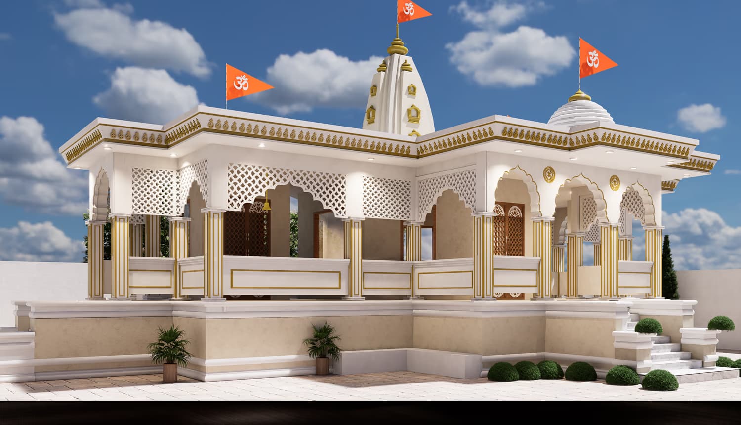 Temple Architecture — Facade Design