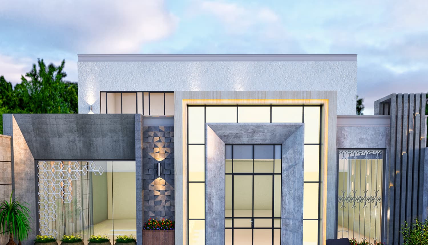 Contemporary Residence — Facade Design